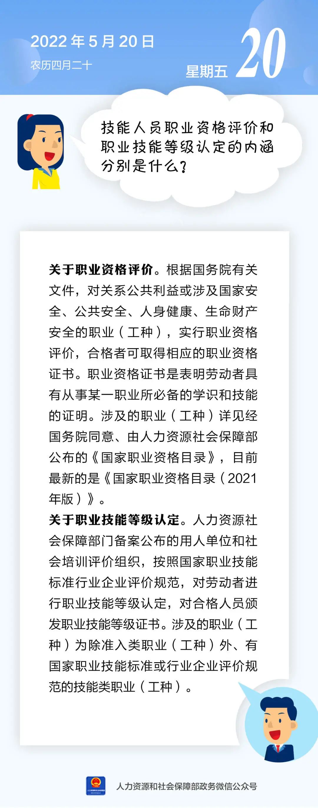 技能人员职业资格评价和职业技能等级认定的内涵分别是什